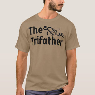 Beste Triathlon vader ooit, ik steun mijn vaders d T-shirt