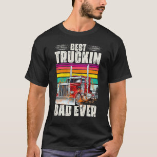 beste truckchauffeur vader ooit vrachtwagen vader t-shirt