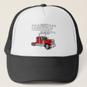 Beste truckende papa ooit   trucker pet (Voorkant)