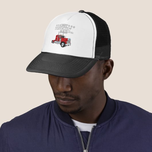 Beste truckende papa ooit   trucker pet (In situ)