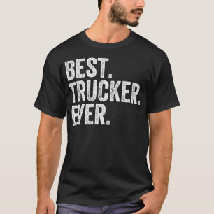 Beste Trucker Grappige Truck Driver Trucking T-shirt