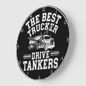 Beste Trucker rijdt tankers wit Grote Klok (Hoek)