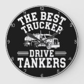 Beste Trucker rijdt tankers wit Grote Klok (Voorkant)