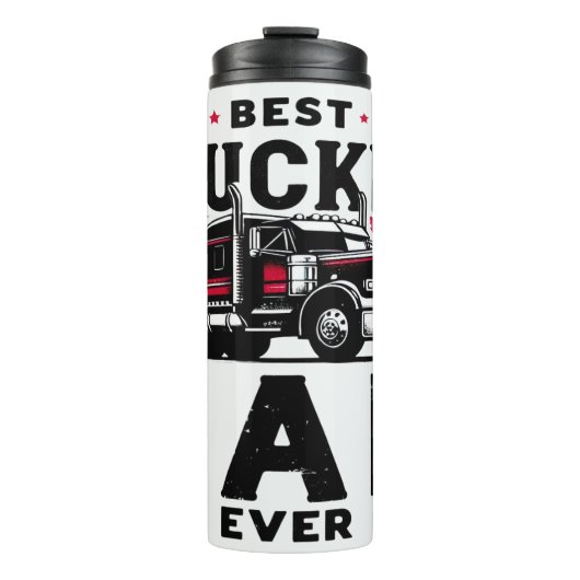 Beste Truckin' Dad ooit: Amerikaans Thermosbeker (Voorkant)