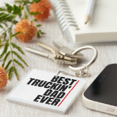 BESTE TRUCKIN' DAD OOIT SLEUTELHANGER (Voorkant Rechts)