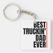 BESTE TRUCKIN' DAD OOIT SLEUTELHANGER (voorkant)