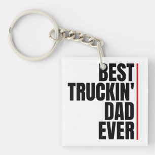 BESTE TRUCKIN' DAD OOIT SLEUTELHANGER