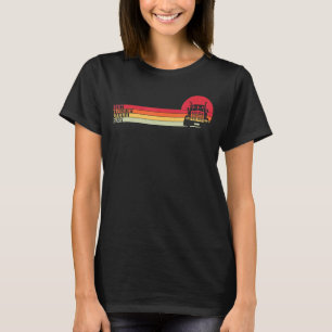 Beste Truckin Mamma Ooit Moeder Retro Trucker Grot T-shirt
