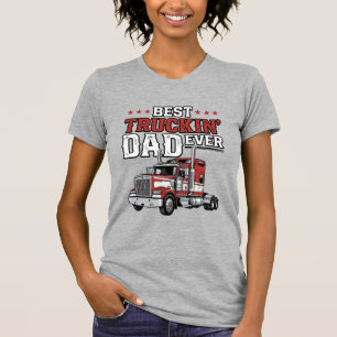 Beste Truckin Vader Ooit Vintage Truck T-shirt Ont