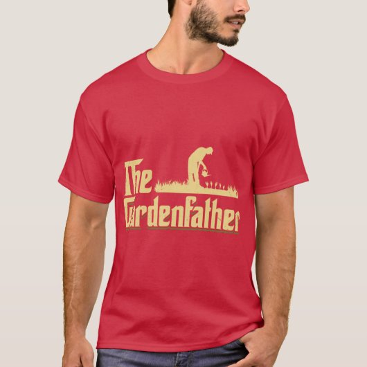 Beste tuinieren vader geschenkentuin vader mannen  t-shirt (Voorkant)