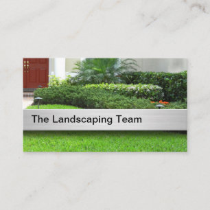 Beste tuinontwerp visitekaartje