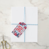 Beste Tulp Bloemige Vrouwen Verjaardag Cadeaulabel (Met Touw)