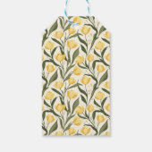 Beste Tulp Thema Dochter Verjaardag Cadeaulabel (Achterkant)