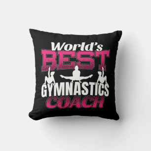 Beste turncoach voor meisjes ter wereld kussen