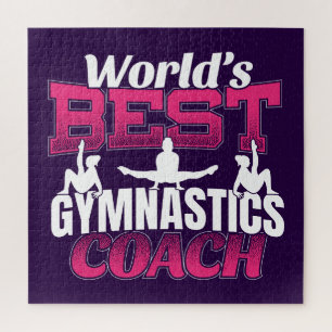 Beste turncoach voor meisjes ter wereld legpuzzel