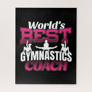 Beste turncoach voor meisjes ter wereld legpuzzel