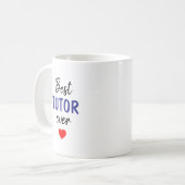 Beste Tutor Ooit Koffiemok (Voorkant links)