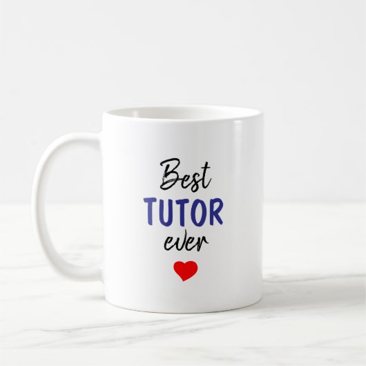 Beste Tutor Ooit Koffiemok (Links)