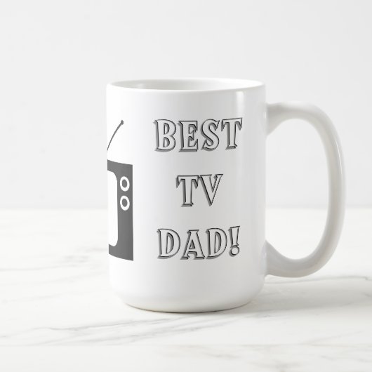Beste tv-vader! koffiemok (Rechts)
