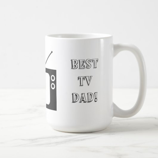 Beste tv-vader! koffiemok (Rechts)