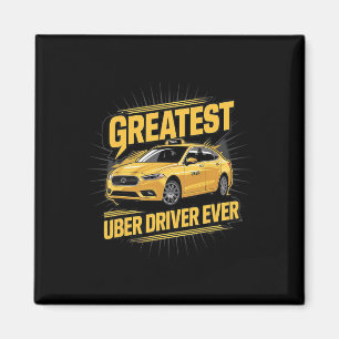 Beste Uber-chauffeur ooit Uber-chauffeur Grappig 1 Magneet