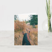 Beste uitzicht - 4" x 5,6" Notitiekaart (Voorkant)