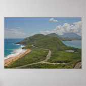 Beste uitzicht in St. Kitts Poster (Voorkant)