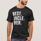 BESTE UNCLE OOIT T-SHIRT (Voorkant)