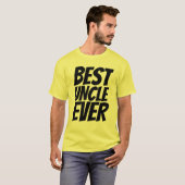 BESTE UNCLE OOIT T-shirts (Voorkant volledig)