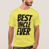 BESTE UNCLE OOIT T-shirts (Voorkant)