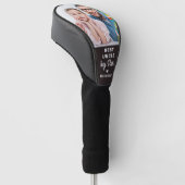 Beste UNCLE op Par Custom Photo Vaderdag Golfheadcover (Schuin)