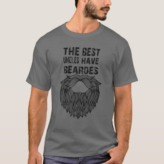 Beste Uncles heeft een verdichting voor Uncles T-shirt (Voorkant)