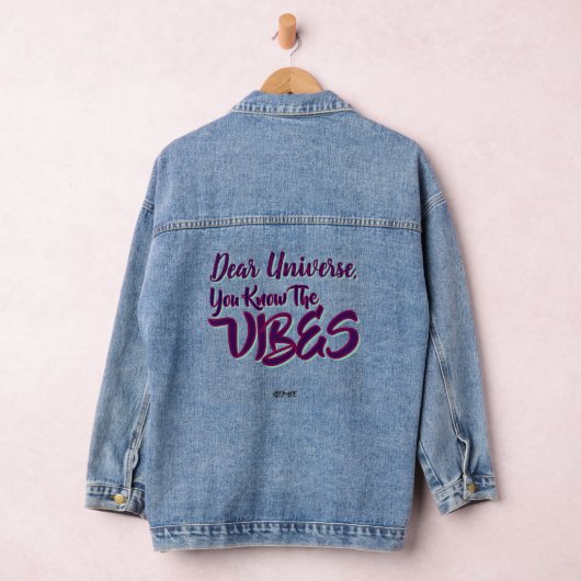 Beste universum, Je kent de vibes - Trendy Denim Jacket (Hangar)