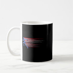 Beste Usa Amerikaanse Vlag Atletiek Cadeau Team M Koffiemok