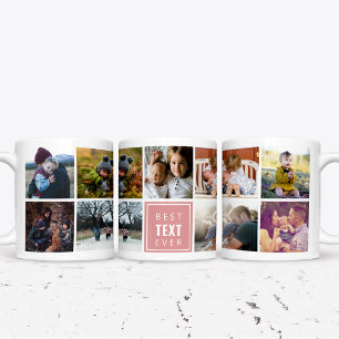 Beste "Uw tekst hier" ooit aangepaste foto Grote Koffiekop