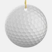 Beste vader 1 Golf Ball Keramisch Ornament (Achterkant)