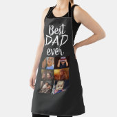 Beste vader 6 Foto Collage Familie Foto Gray Schort (Insitu)