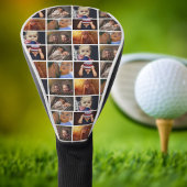 Beste vader 6 Foto Collage Family Photo Patroon Golfheadcover