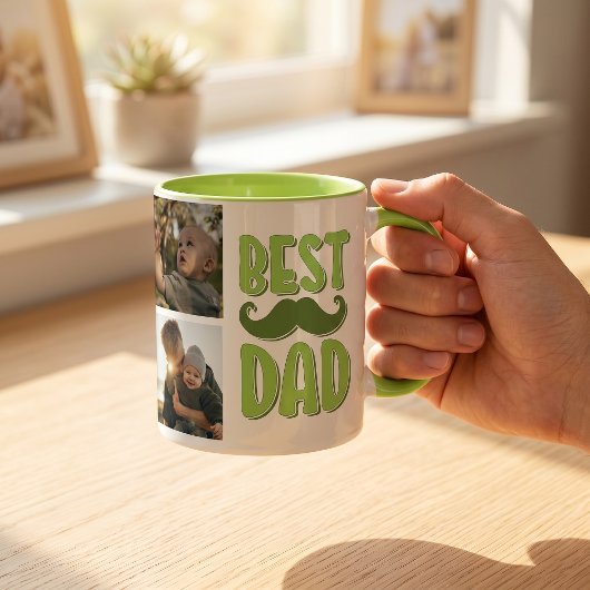 Beste Vader Aangepaste Foto Vaderdag Cadeau Voor V Mok