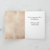 Beste Vader Aquarel Vaderdag Fotokaart Kaart (Binnen)