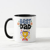 Beste Vader Award koffiemok Mok (Links)