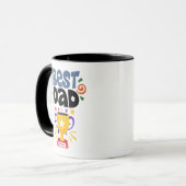 Beste Vader Award koffiemok Mok (Voorkant links)