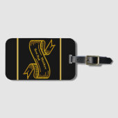 Beste vader bagagelabel (Voorkant (horizontaal))