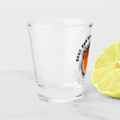 Beste Vader Basketball Shot Glas (Links)