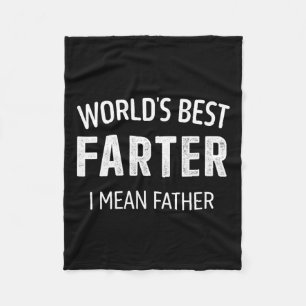 Beste vader betekent vader voor vaders dag geboort fleece deken