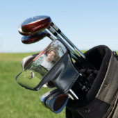 Beste vader beter dan Par Photo Collage Putter Golfheadcover (Insitu)
