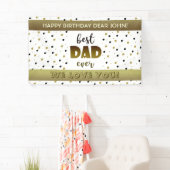 Beste vader Birthday Spandoek (Insitu)