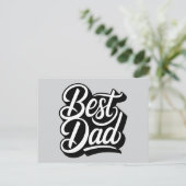 Beste vader briefkaart (Staand voorkant)