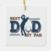 Beste Vader By Par Ornament (Voorkant)