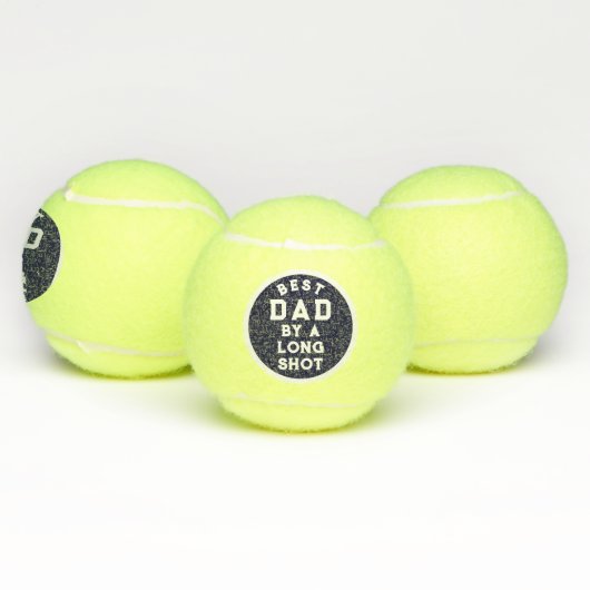 Beste vader cadeau tennisballen (Multi)